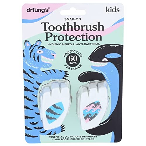 Dr Tung's, Kid Oral Toothbrush Sanitizer S, 2 Count