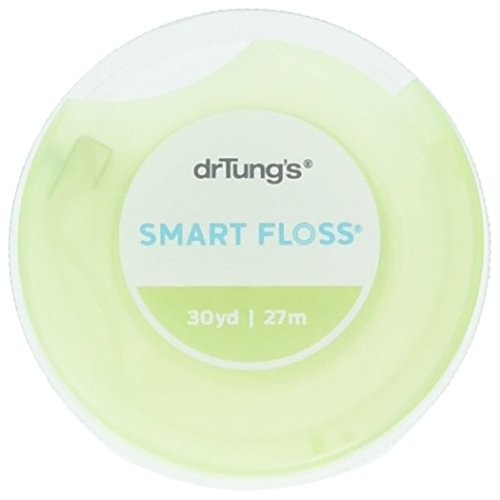 Dr. Tung's Smart Floss, 30 yds, Natural Cardamom Flavor 1 ea Colors May Vary ...