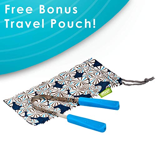 DrTung’s Tongue Cleaner, Stainless Steel Tongue Scraper Tongue Cleaner for Ad...