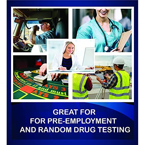 10 Pack - DrugExam Highly Sensitive Marijuana THC 20 ng/mL Single Panel Drug ...