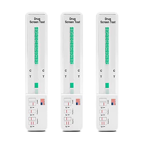 3 Pack - DrugExam Made in USA Most Sensitive Marijuana THC 15 ng/mL Single Pa...