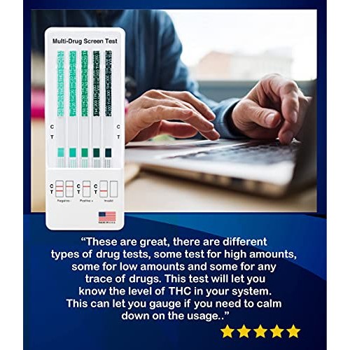 3 Pack - DrugExam THC Advantage Made in USA Multi Level Marijuana Home Urine ...