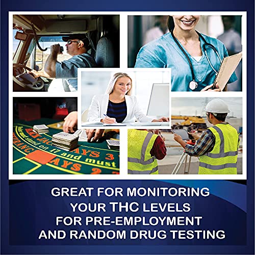 5 Pack - DrugExam THC Advantage Made in USA Multi Level Marijuana Home Urine ...