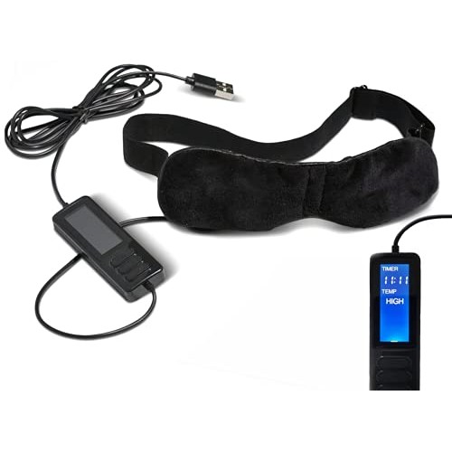 DRY EYE MASK by Wizard Research Electric Heated Moist Heat Patented