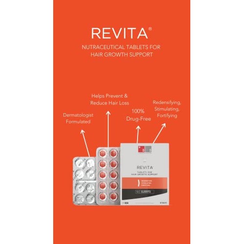 Revita Tablets Hair Growth Vitamins by DS Laboratories, Promotes Hair Growth ...