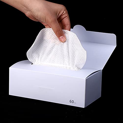 DSADFG Boxed soft towels, disposable cleansing towels, soft dry and wet wipes...