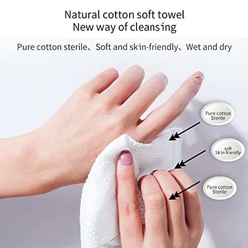 DSADFG Boxed soft towels, disposable cleansing towels, soft dry and wet wipes...