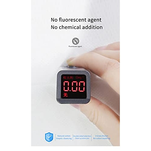 DSADFG Boxed soft towels, disposable cleansing towels, soft dry and wet wipes...