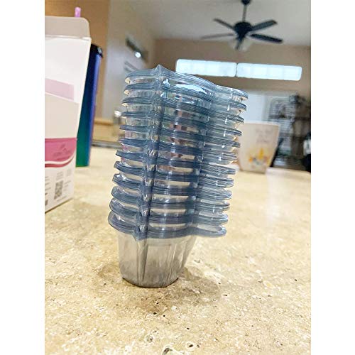 200 PACK 40ML Urine Cups,Plastic Disposable Urine Cup,Plastic Urine Collectio...