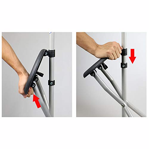 DSHUJC Foldable Cane seat Massage Crutches Chair T Type Handle Non-Slip Wear-...