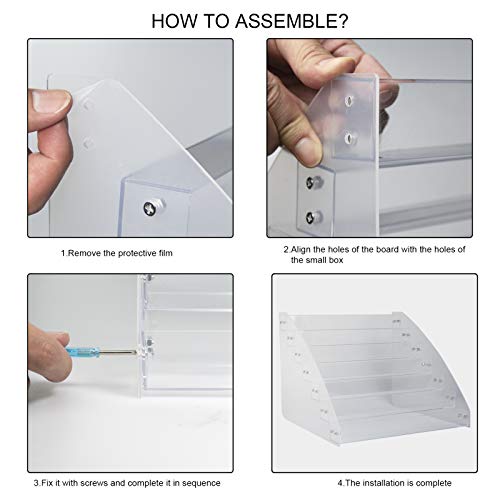 Nail Polish Organizer, DSVENROLY 84 Bottles of 7 Layers Professional Acrylic ...