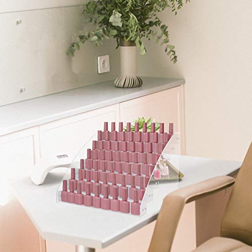 Nail Polish Organizer, DSVENROLY 84 Bottles of 7 Layers Professional Acrylic ...