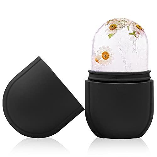 Ice Roller for Face and Eye, Silicone Ice Mold Face Massage, Facial Beauty Ic...
