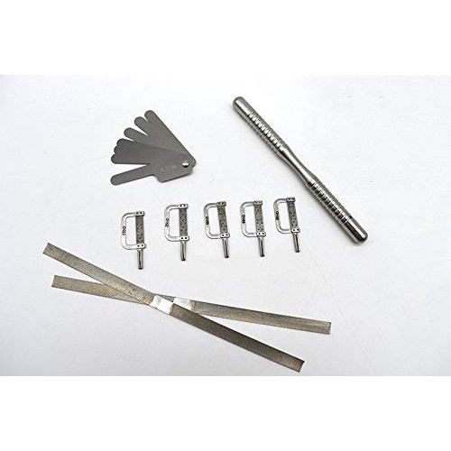 Reciprocating IPR Orthodontic Interproximal Stripping Head Kit (5pcs Automati...