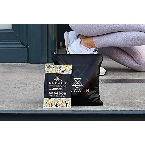 Ducalm Skincare Walk Out Clean Shower Wipes - Hydrating Travel, Facial, Body ...