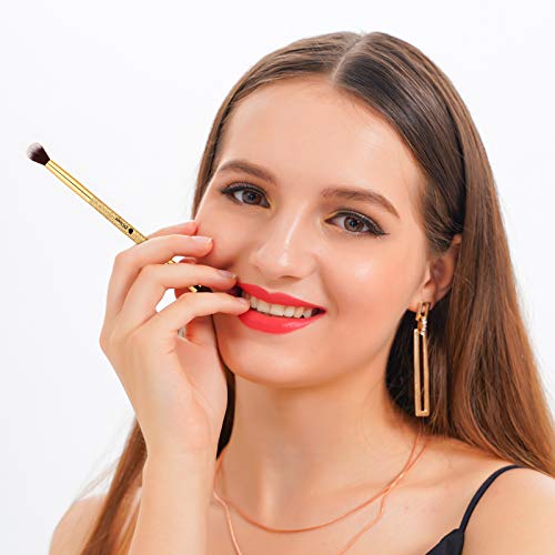 DUcare Eyeshadow Brush Set Duo End Eye Makeup Brushes Golden Glitter Professi...