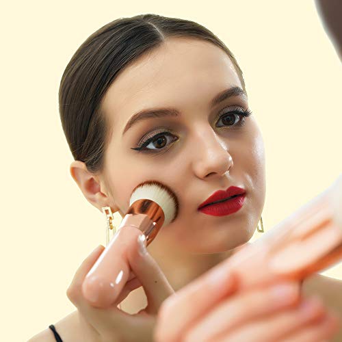 DUcare Flat Top Kabuki Foundation Brush, Synthetic Professional Makeup Brushe...