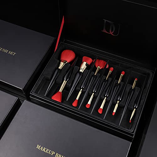 DUcare Makeup Brushes 12Pcs The Queen Series Makeup Brush set Premium Gifts K...