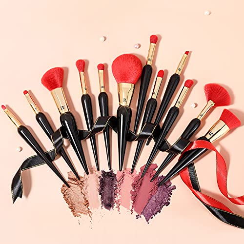 DUcare Makeup Brushes 12Pcs The Queen Series Makeup Brush set Premium Gifts K...