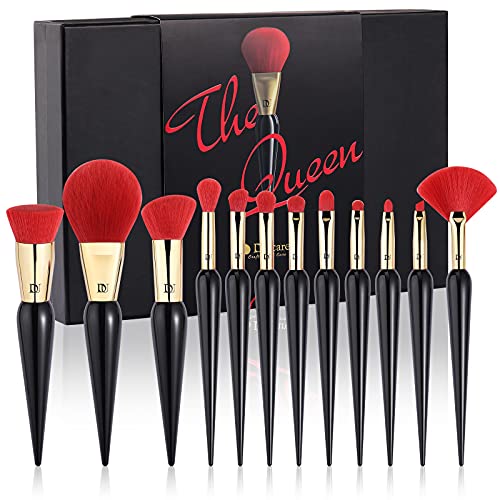 DUcare Makeup Brushes 12Pcs The Queen Series Makeup Brush set Premium Gifts K...