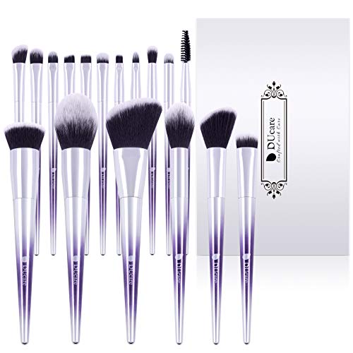 DUcare Makeup Brushes Set 17Pcs Professional Makeup Brushes Face Eye Shadow E...