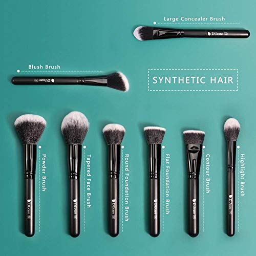 DUcare Makeup Brushes Set Professional 27Pcs Makeup Brushes Premium Synthetic...