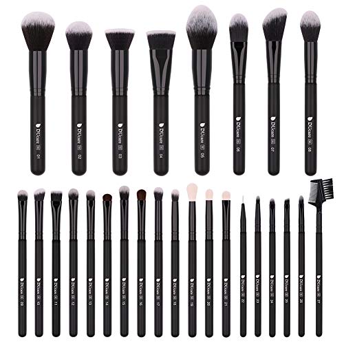 DUcare Makeup Brushes Set Professional 27Pcs Makeup Brushes Premium Synthetic...