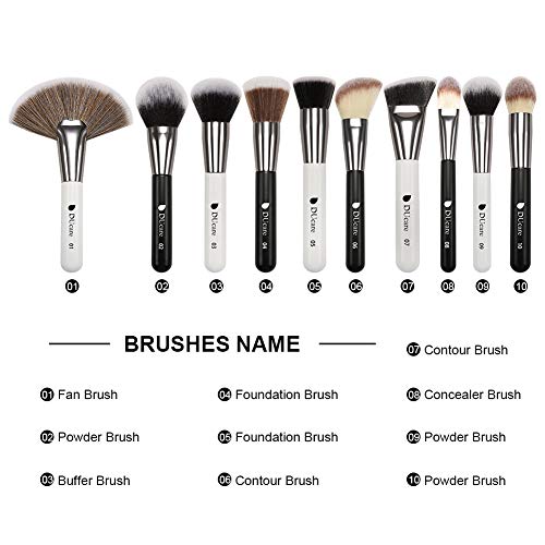 DUcare Makeup Brushes Set Professional Panda Seris Makeup Brush Set 31Pcs Kab...