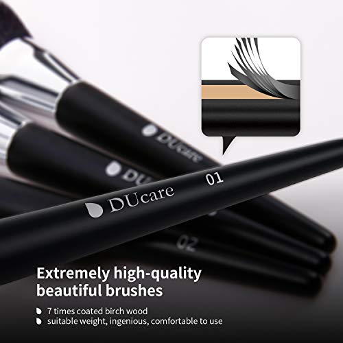 DUcare Professional Makeup Brush Set 32Pcs Makeup Brushes Premium Synthetic K...