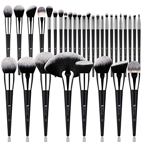DUcare Professional Makeup Brush Set 32Pcs Makeup Brushes Premium Synthetic K...