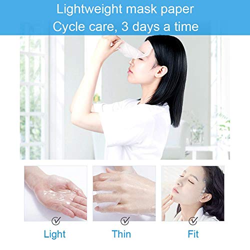 Duevin 5Pcs/Box 30ml Face Mask Hyaluronic Acid Moisturizing Hydrating Nourish...
