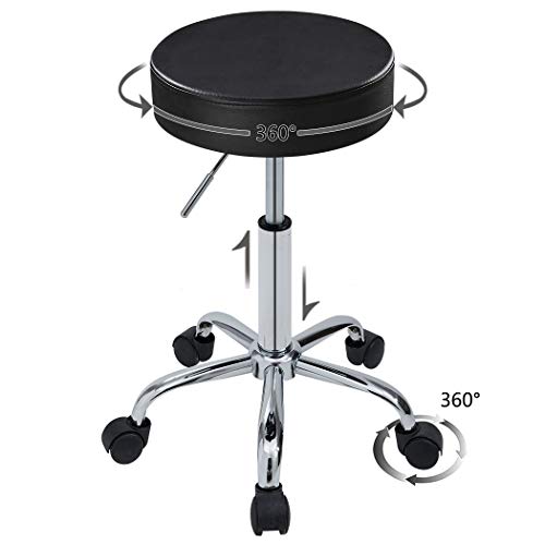 Duhome 410 Adjustable Height Swivel Medical Clinic Tattoo Spa Salon Stool wit...