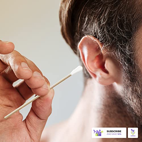 Dukal Cotton Tipped Applicators 6 inch Pack of 200 Swabsticks Wood Shaft 100%...