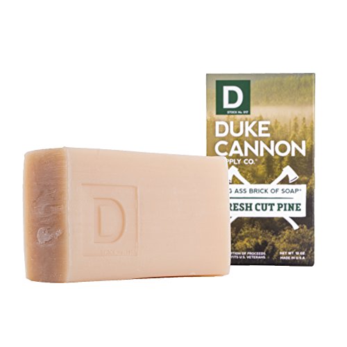 Duke Cannon Supply Co. The Frontier 40, Big Brick of Soap for Men, 10oz, 4 Pa...
