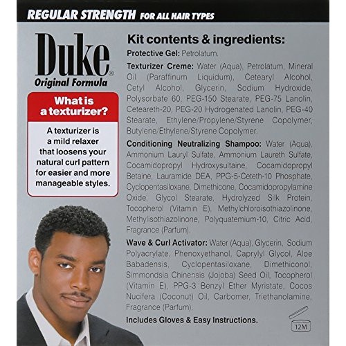 Duke Texturizing Creme Kit for Men Regular | Easy To Use for All Hair Types, ...