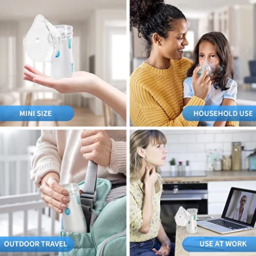 Nebulizer Machine for Adults and Kids,Portable Nebulizer of Cool Mist,Handhel...