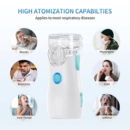 Nebulizer Machine for Adults and Kids,Portable Nebulizer of Cool Mist,Handhel...