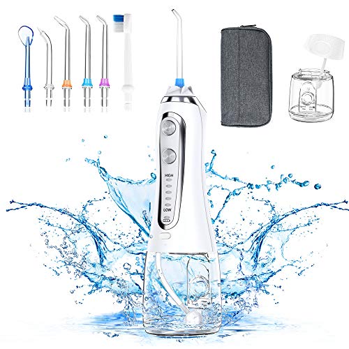 Water Flosser for Teeth, Professional Dental Oral Irrigator with 300ML Water ...