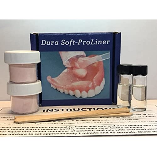 Dura Soft-ProLiner, LLC. Dura Soft-ProLiner Denture Reline Kit. Long Lasting ...