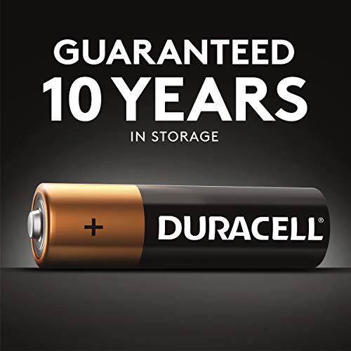 Duracell - CopperTop AA Alkaline Batteries - Long Lasting, All-Purpose Double...