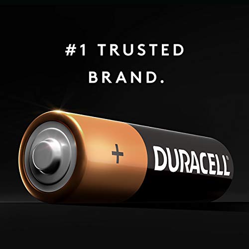 Duracell - CopperTop AA Alkaline Batteries - Long Lasting, All-Purpose Double...