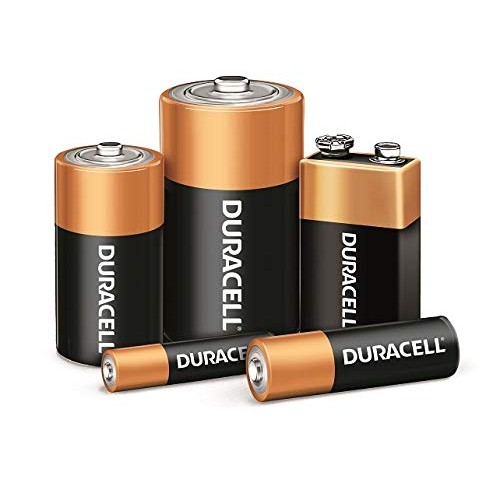 Duracell - CopperTop AA Alkaline Batteries - Long Lasting, All-Purpose Double...