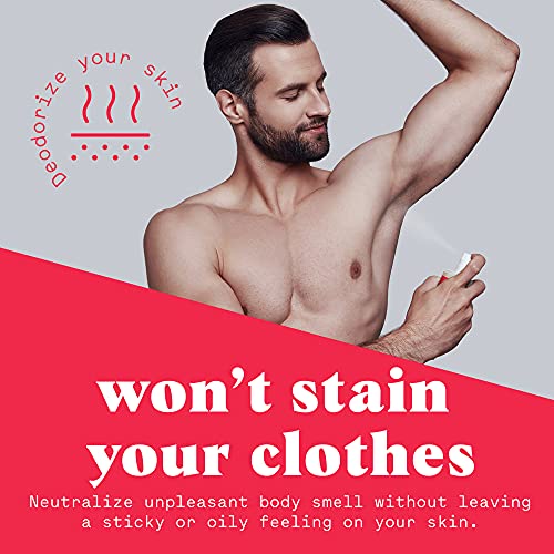 Duradry Body Deodorant Spray - Aluminum Free Deodorant, Prevent and Eliminate...