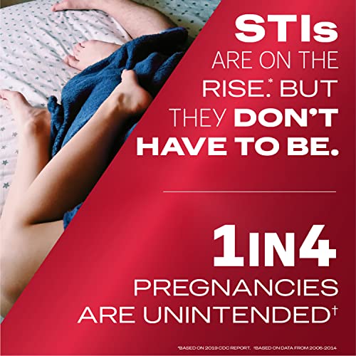 Condoms, Durex Extra Sensitive & Extra Lubricated Condoms, 24 Count (Pack of ...