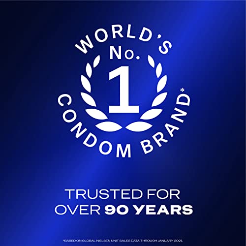 Condoms, Ultra Fine, Ribbed, Dotted with Delay Lubricant, Durex Performax Int...