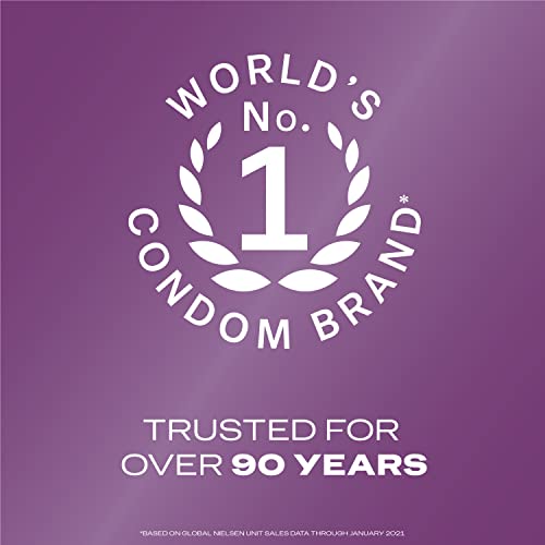 Durex Pleasure Pack Assorted Condoms, Exciting Mix of Sensation and Stimulati...