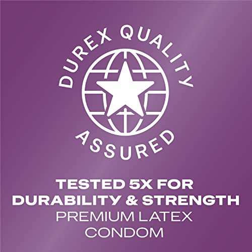 Durex Pleasure Pack Assorted Condoms, Exciting Mix of Sensation and Stimulati...