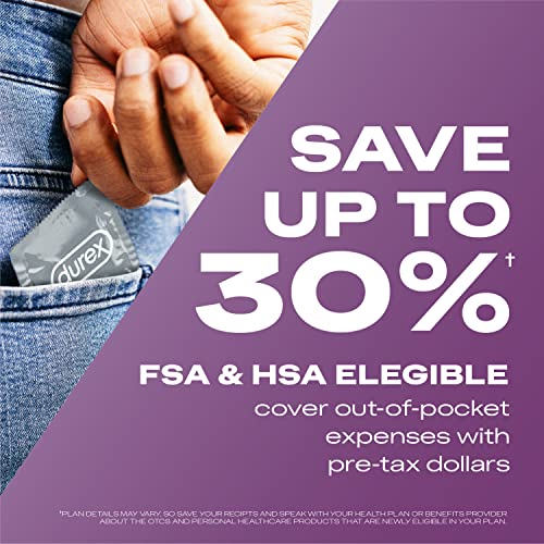 Durex Pleasure Pack Assorted Condoms, Exciting Mix of Sensation and Stimulati...