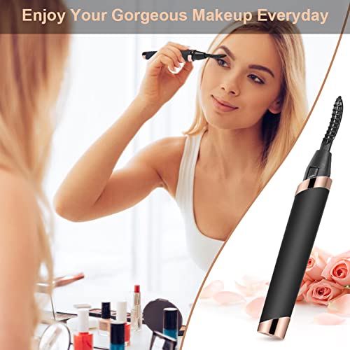 DUST2OASIS Heated Eyelash Curler, Electric Eyelash Curlers, Rechargeable Lash...