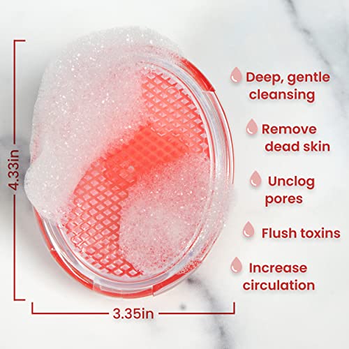 Exfoliating Brush, Body Brush, Ingrown Hair and Razor Bump Treatment - Elimin...